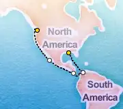 16 Night Seattle to New Orleans cruise