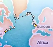 28 Night Portsmouth to New York cruise