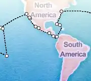 63 Night Barcelona to Sydney cruise