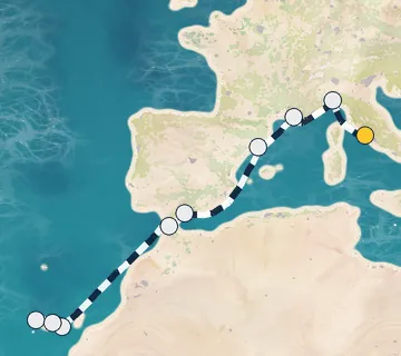 10 Night Rome to Tenerife cruise