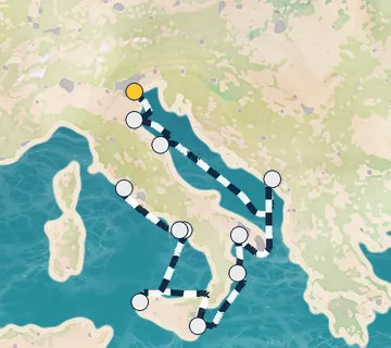 11 Night Venice to Rome cruise