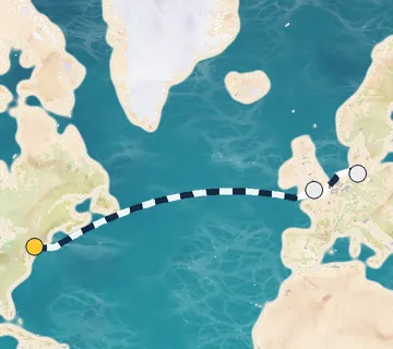 9 Night New York to Hamburg cruise