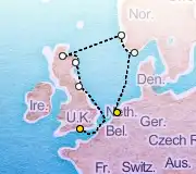 9 Night London to Ijmuiden cruise