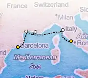 7 Night Rome to Barcelona cruise