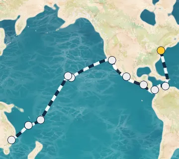 35 Night New York to Sydney cruise