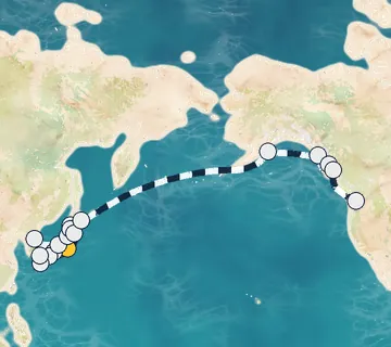 28 Night Tokyo to Seattle cruise