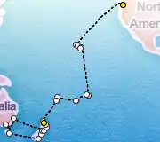 48 Night Seattle to Auckland cruise