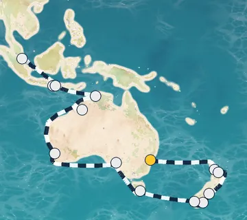32 Night Sydney to Singapore cruise