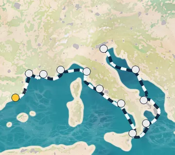14 Night Barcelona to Venice cruise