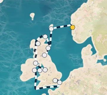 14 Night Bergen to Greenwich cruise
