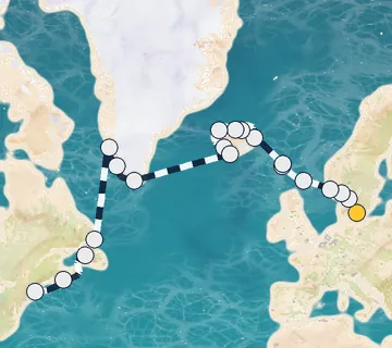 26 Night Copenhagen to Boston cruise