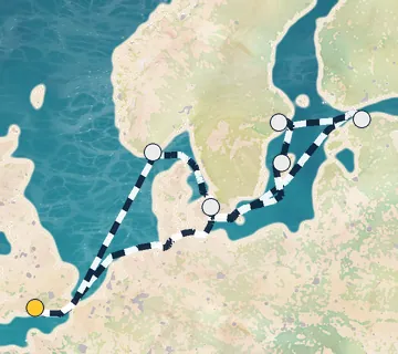 12 Night London to London cruise