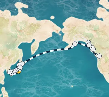 34 Night Tokyo to Vancouver cruise