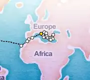 36 Night Rome to Ft. Lauderdale cruise