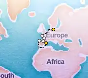 9 Night Tarragona to Berlin cruise
