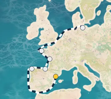 9 Night Tarragona to Berlin cruise