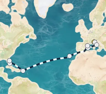 19 Night Portofino to Port Canaveral cruise