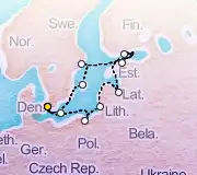 11 Night Copenhagen to Copenhagen cruise
