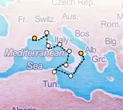 8 Night Taranto to Marseille cruise