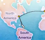 20 Night London to New York cruise