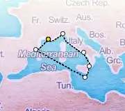 7 Night Marseille to Marseille cruise