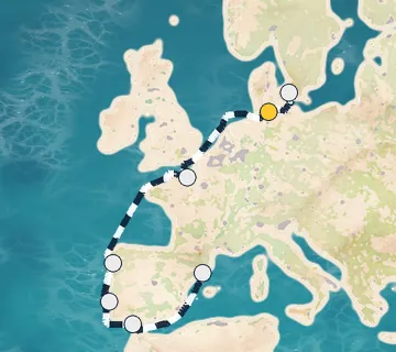 10 Night Kiel to Barcelona cruise