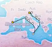 10 Night Barcelona to Venice cruise
