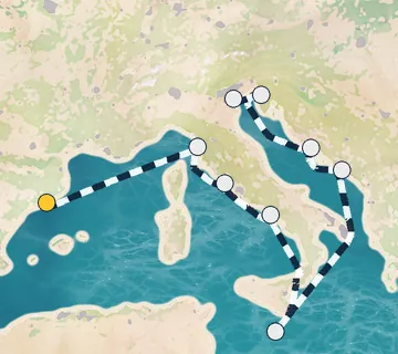 10 Night Barcelona to Venice cruise