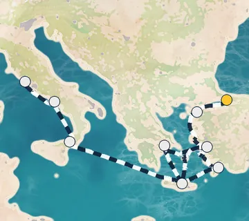 14 Night Istanbul to Rome cruise