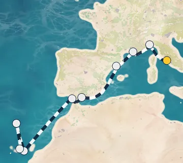 11 Night Rome to Tenerife cruise
