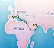 17 Night Doha to Barcelona cruise