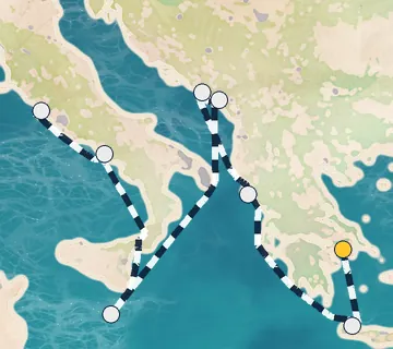 11 Night Athens to Rome cruise