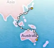 34 Night Sydney to Tokyo cruise