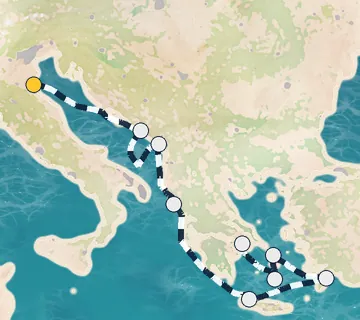 10 Night Ravenna to Athens cruise