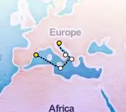 6 Night Barcelona to Trieste cruise