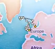 28 Night Copenhagen to London cruise
