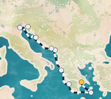 9 Night Athens to Venice cruise
