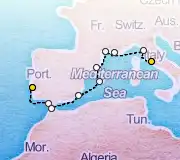 14 Night Lisbon to Rome cruise