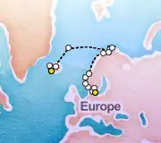 18 Night Copenhagen to Reykjavik cruise