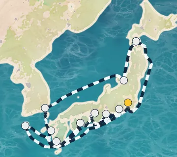 18 Night Tokyo to Tokyo cruise