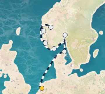 7 Night Amsterdam to Bergen cruise