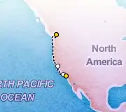 6 Night Vancouver to Los Angeles cruise