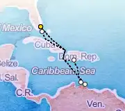 9 Night Miami to Miami cruise