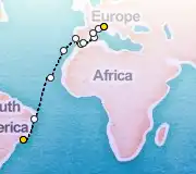 22 Night Rio to Portofino cruise