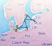 6 Night Berlin to Copenhagen cruise