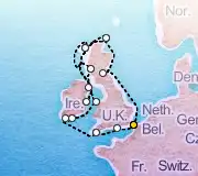 14 Night London to London cruise