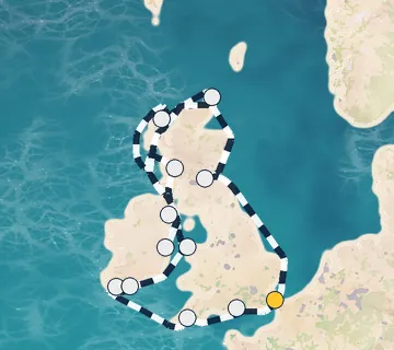 14 Night London to London cruise