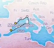 5 Night Alicante to Barcelona cruise