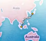 15 Night Singapore to Kobe cruise