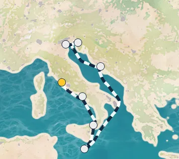 7 Night Rome to Venice cruise